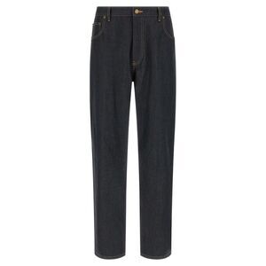 Thom Browne Men Japanese Selvedge Denim Jeans